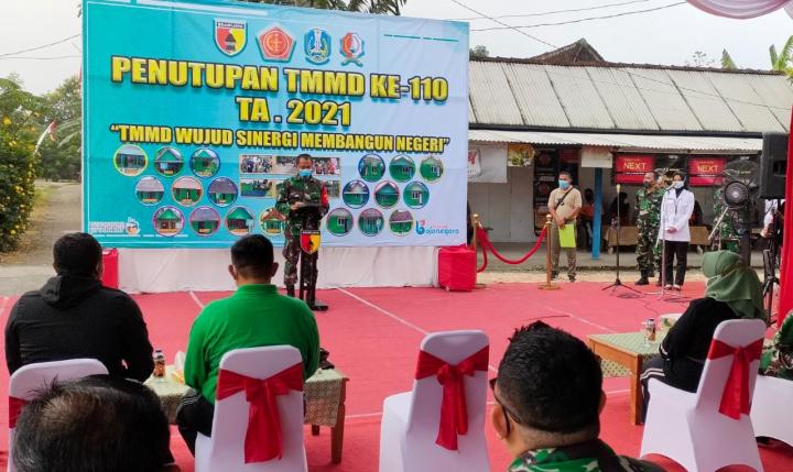 Dandim Bojonegoro: TMMD 110 Miliki Visi Dan Misi Mensejahterakan Masyarakat